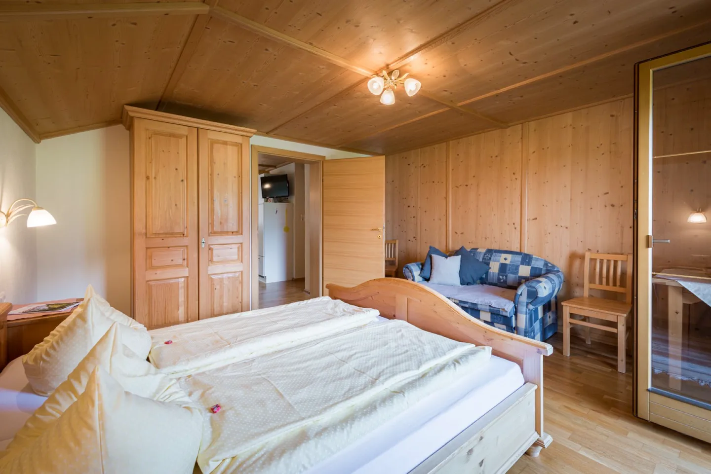 Gemütliches Schlafzimmer – Sennhof Kellerjoch